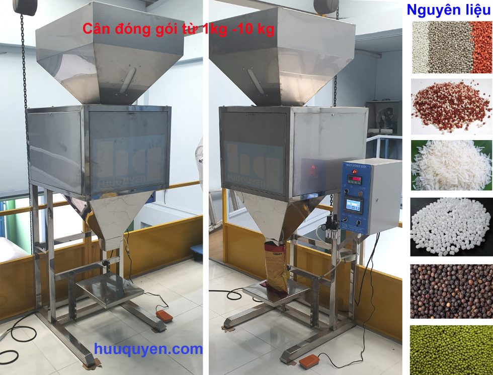 Máy đóng gói cân định lượng tự động cân điện tử